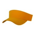 thumbnail image 2 of Solid Adjustable Blank Visor, Gold, 2 of 4