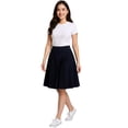 thumbnail image 3 of Smith's American Girls' Pleated Skirt Color: navy Size: 10, 3 of 4