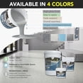 thumbnail image 5 of Epoxy Colored Sand Floor Paint, Self-leveling Epoxy Floor Paint for Indoor and Outdoor, Wear-resistant, Non-slip, Excellent Results on Concrete and Flat Adobe Surfaces(Milky White,1KG/35OZ), 5 of 10