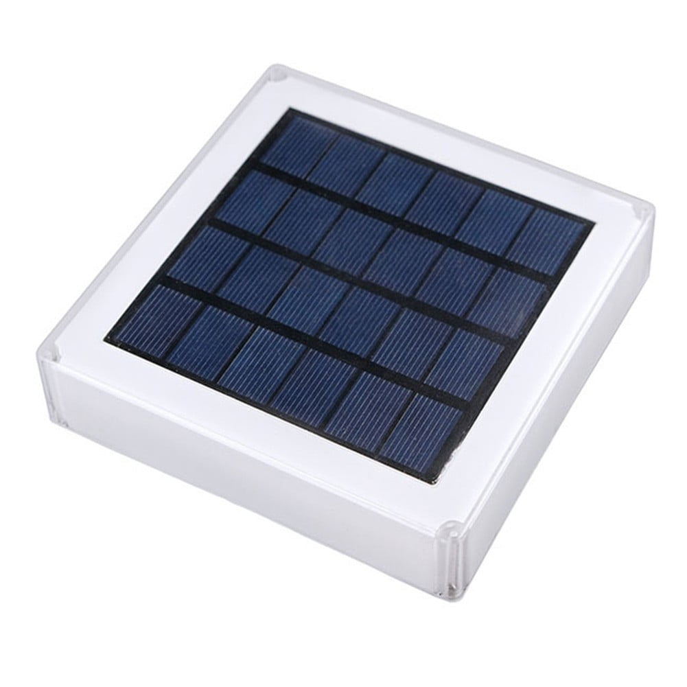 Solar LED Post Light Patio Fence Light Outdoor Solar Lamp Cap Garden Light