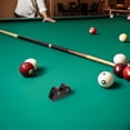thumbnail image 4 of CATIEBYE 2 Pcs Roulement Queue de Billard Rouleau Alliage Noir Extension de Durée de Vie pour Formation, 4 of 7