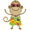 Monkey Luau Boy 33in Balloon