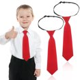 thumbnail image 1 of ZLight 2 Pcs Cravate Pré-Nouée pour Enfants Durabilité Longue Durée Adaptée aux Garçons Filles Cravate Ajustable pour Formel, 1 of 6