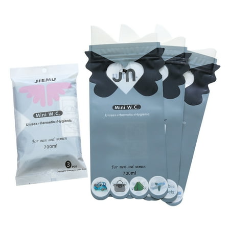 

Emergency Portable Car Urine Bag Vomit Bags Mobile Mini Toilet Convenient Using