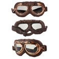 thumbnail image 4 of TYSKL Lunettes de Moto Rétro Pilote Anti-Buée Lunettes Chaudes ATV Motocross Lunettes de Protection, 4 of 4