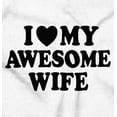 thumbnail image 2 of I Love My Awesome Wife Cute Husband Zip Hoodie Sweatshirt Men Brisco Brands L, 2 of 6