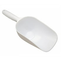 Handy Housewares Jumbo Plastic Scoop - 12" Large Food Scoop for Flour, Sugar, Cereal, Pet Food, Gardening 3 Pack