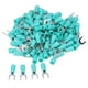 thumbnail image 3 of Ticfox SAMFOX, 100 Uds., conectores de crimpado aislados, terminales de horquilla, conector de cable tipo U de pala aislado, 16-14AWG, crimpado de Cable SV2-5 verde, 3 of 8