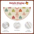 thumbnail image 5 of Kll Heart Polka Dot Christmas Tree Skirt 48",Party Decorations Farmhouse For Christmas Decorations Holiday Party, 5 of 8