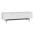 thumbnail image 1 of Henn&Hart 69.5" White MDF/Metal TV Stand, 1 of 8