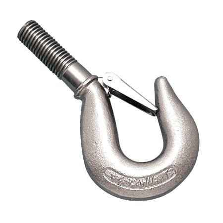 

316-NM STAINLESS STEEL THREADED SHANK HOOK 1/2 -13 (S0458-0100)