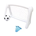 thumbnail image 4 of Mini juego de portería de fútbol para niños con estacas de tierra Entrenamiento de fútbol portátil Mini portería de fútbol con pelota para jardines, 4 of 8
