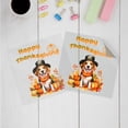thumbnail image 3 of Happy Thanksgiving Beagle Welcome Thankful Fall Autumn Pumpkin Cutout Transfer Sticker Beagles Dog Lover Gifts Idea Transparent Decal Art Decor - 02021, 3 of 5