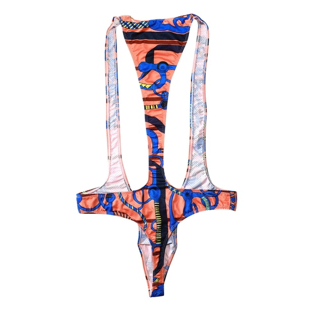 Conjuntos de calzoncillos de ropa interior para hombre Mono de levantamiento de glúteos con estampado de moda informal Erógeno para esculpir el cuerpo Odeerbi ODB-5