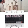 thumbnail image 1 of 3 Phase Adjustable Protector, LED Digital Panel Over Under Voltage Protector AC120V-300V Multifunctional  for Industrial Machine, 1 of 7