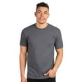 thumbnail image 2 of Sueded Bulk T-Shirt For Men, 60/40 Cotton/Polyester Assorted Short Sleeve Crewneck Plain Tees, (Dark Color 4 Pack, XS), 2 of 6