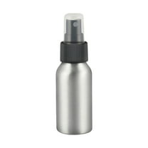 STRANDCHIC Refillable Aluminum Spray Bottle Silver for Perfume and Cosmetics