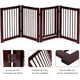 thumbnail image 5 of Puerta Plegable para Perro Costway Barrera de seguridad de madera 4 Piezas 203 x 76 x 1,8cm, 5 of 9