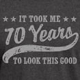 thumbnail image 3 of CafePress - Funny 70Th Birthday Dark T Shirt - Men's Classic Graphic Cotton T-Shirt, 3 of 4