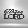 thumbnail image 5 of Scripture Walls Joshua 24.15 Bible Verse Steel Sign Laser Cut Powder Coated Home & Office Metal Wall Decor Multiple Sizes & Colors, 5 of 5