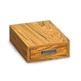 thumbnail image 1 of Bey-Berk International C324 Cigar Ashtray &amp; Cutter with Punch - Olive Wood, 1 of 1