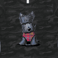 thumbnail image 4 of Inktastic Scottie Dog in Plaid Women's T-Shirt, 4 of 5
