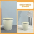 thumbnail image 1 of RENACLIPY Small Office Trash Can Round PP Reusable for Office Use 1Pcs, 1 of 8
