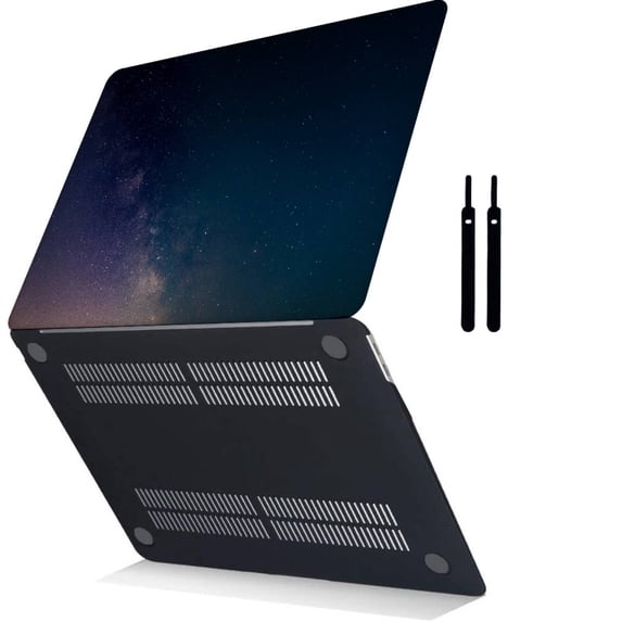 Compatible with MacBook Air 13.6 inchs m2 Case 2022.0 Released Model A2681, Plastic Hard Case Cable Tie, Galaxy 67_1