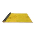 thumbnail image 2 of Ahgly Company Indoor Rectangle Abstract Yellow Modern Area Rugs, 4' x 6', 2 of 4