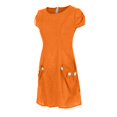thumbnail image 7 of Tshirt Dress Women Summer Loose Fit Short Sleeve Crewneck Casual Mini Dresses with Pockets T Shirt Dresses for Women, 7 of 7