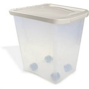 Van Ness 25 lb Dog Food Storage Container on Wheels