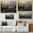 thumbnail image 4 of Designart "Meadow'S Gilded Garden III" Flower Floater Framed Wall Decor, 4 of 5