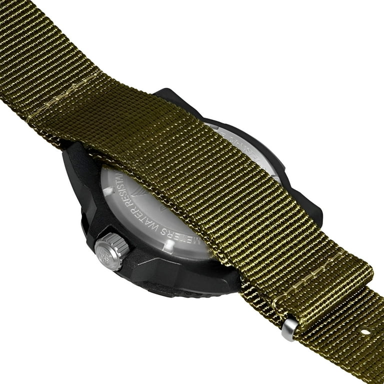Luminox Men's Navy Seal 3600 Series Green Dial Strap