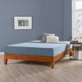 thumbnail image 2 of Crown Comfort Grand Solid Wood 12-inch Platform Bed Frame by  Cherry Twin, 2 of 5
