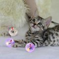 thumbnail image 4 of 3pcs Ghost Hunting Cat Ball Activated Cat Toy Ball Motion Led Light Cat Balls Motion Cat Dog Interactive Toys Pet Glowing Mini Running Exercise Ball T, 4 of 5