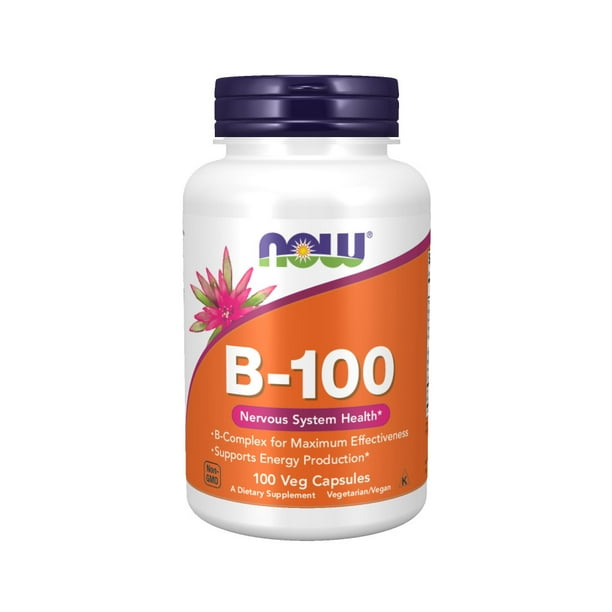NOW Supplements, Vitamin B100, Energy Production*, Nervous System