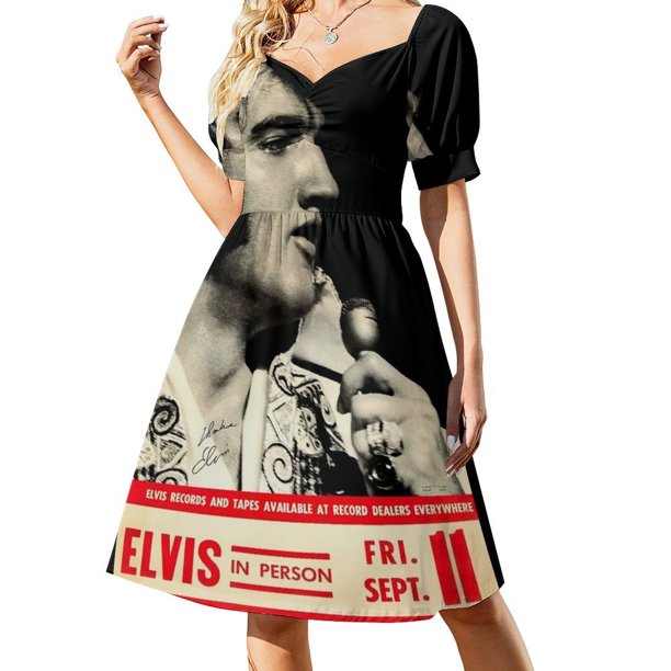 Redescubriendo las tendencias vintage de antaño Vestidos de manga corta vestidos de fiesta Vestidos de verano para mujer