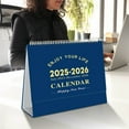 thumbnail image 3 of 18 Month Desk Calendar July 2025 - December 2026 with Notes, Premium Desk Planner & Organizer, Office or Home Desk Calendar Gift, 3 of 5