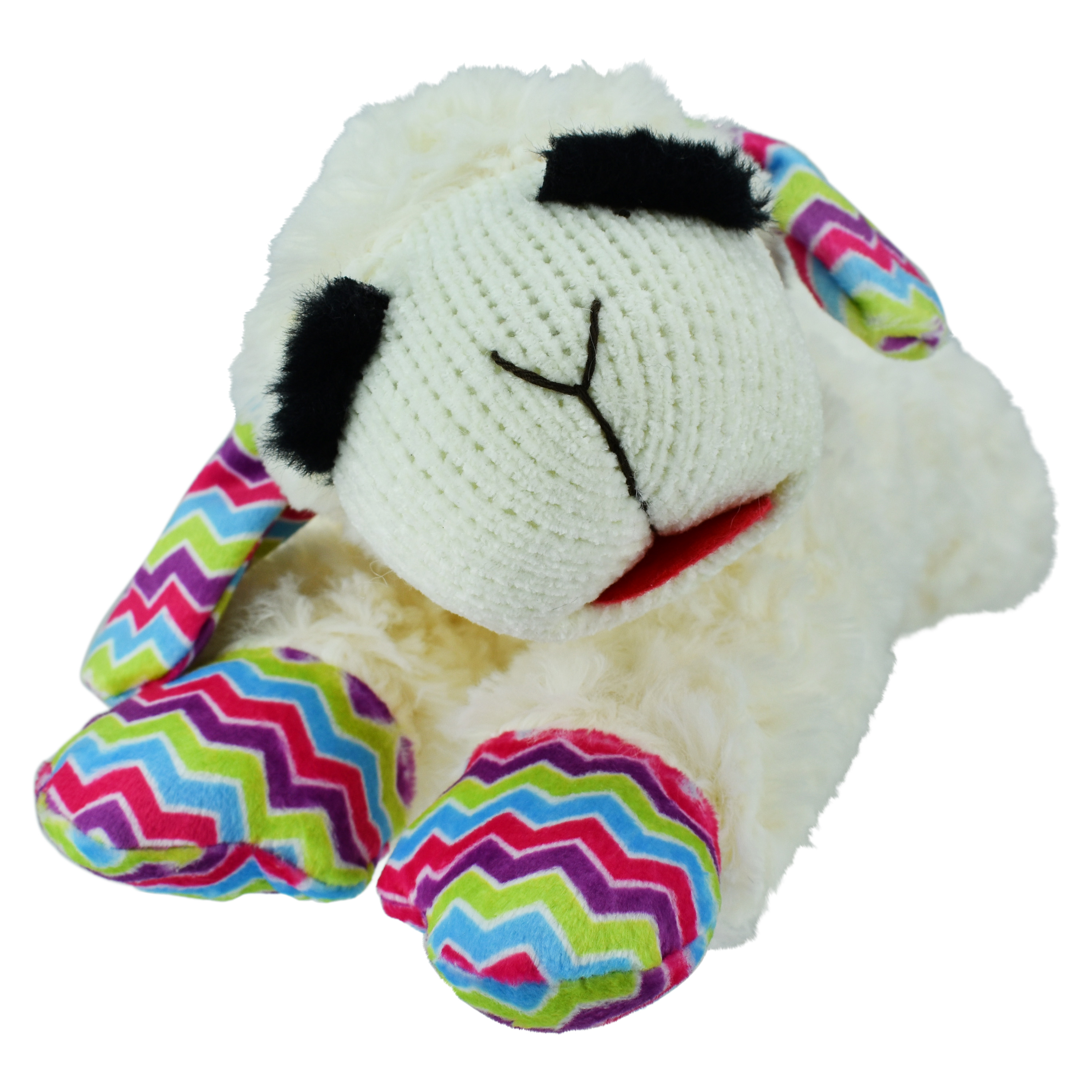Multipet Spring Lamb Chop, Dog Toy, 10.5"