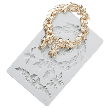 

Gwong 1Pcs Non-sticky Reusable Food Grade Cake Mold Retro Embossed 3D Silicone Mold Kitchen Accessories