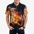 thumbnail image 1 of Bingfone POLO à Boutons pour Hommes, Chemises et T-shirts à Séchage Rapide pour l'Été, Adapté pour les Vacances et les Affaires - Très Grand, 1 of 6