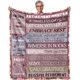 thumbnail image 1 of LHSHID Long Distance Relationship Gifts Gifts for Long Distance Couples Long Distance Gifts Blanket for Valentines Day Boyfriend Long Distance Gifts 40x50in, 1 of 5