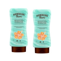 Hawaiian Tropic Weightless Hydration After Sun Lotion 6 Fl Oz (Pack of 2)