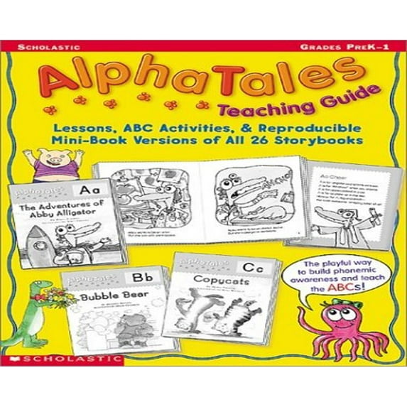 Pre-Owned Alpha Tales: Grades Prek-1, 9780439165235, 0439165237, Paperback, Tch edition