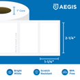 thumbnail image 2 of [Etiqueta] Tecnología térmica directa Aegis de 2 1/4 x 1 1/4 pulgadas para Zebra/Eltron, 2 of 7