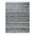 thumbnail image 2 of SAFAVIEH Casablanca Gorden Geometric Shag Area Rug, Charcoal, 5' x 8', 2 of 8