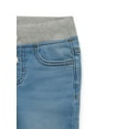 thumbnail image 3 of Wonder Nation Toddler Boy's Knit Denim Jeans, Sizes 12M-5T, 3 of 3
