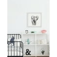 thumbnail image 3 of Marmont Hill Lonely Elephant Framed Wall Art, 3 of 6