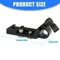 thumbnail image 3 of Professional Camera Mounting Plate 15mm Tube Clamp Attachment Multiple Threaded Holes Lightweight with Photography Tool, 3 of 9