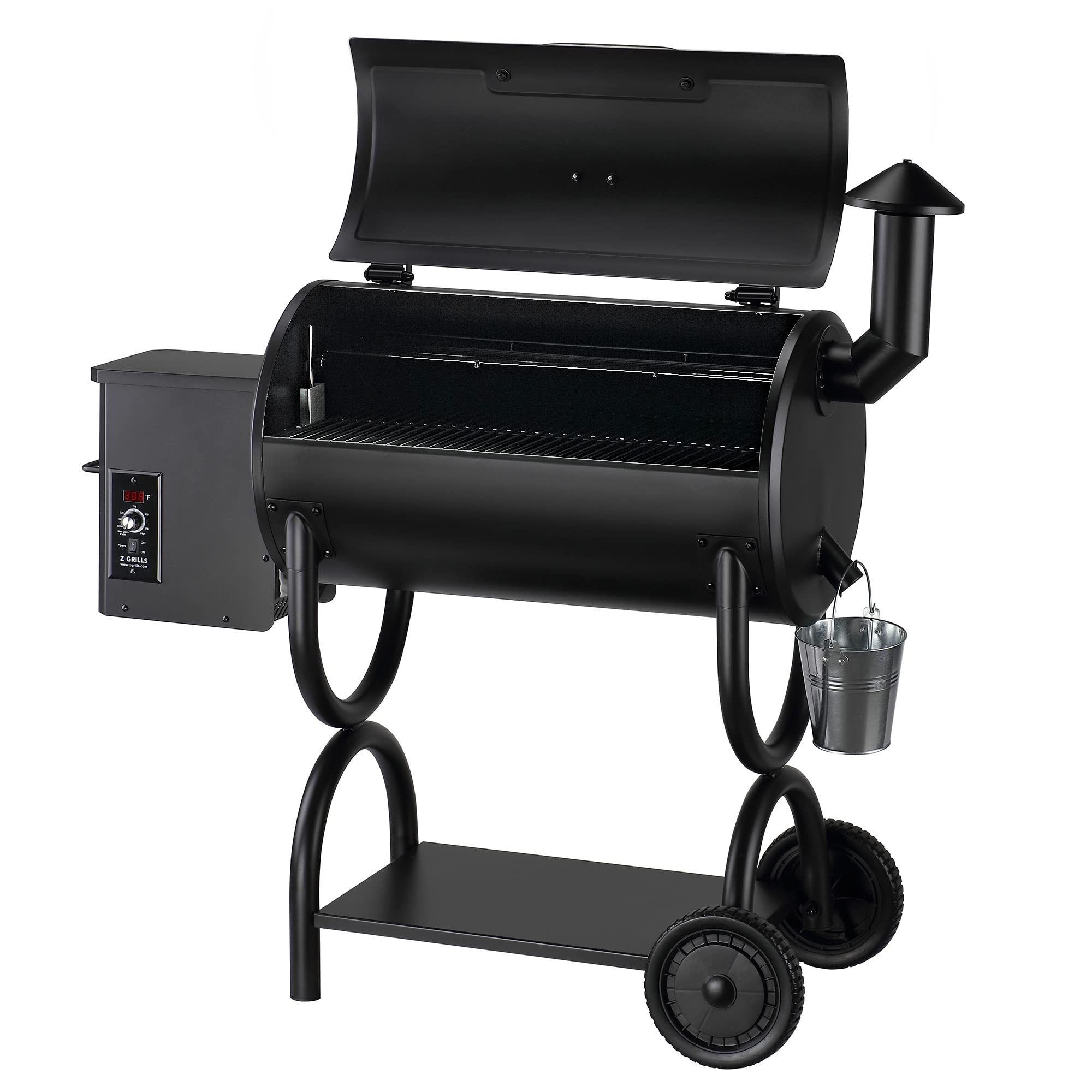 Z GRILLS 2024 NEW Upgrade Wood Pellet Grill & Smoker 8 in 1 BBQ Smoker with PID Controler, 560 Sq in Cooking Area for Outdoor Cooking & Heavy-Duty BBQ - image 3 of 6